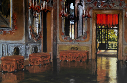 Victor EDELSTEIN : Inside Venice - Affiche originale signée