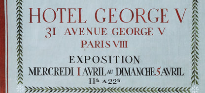 Alex COBBE : Affiche originale Salon du Dessin de 1992