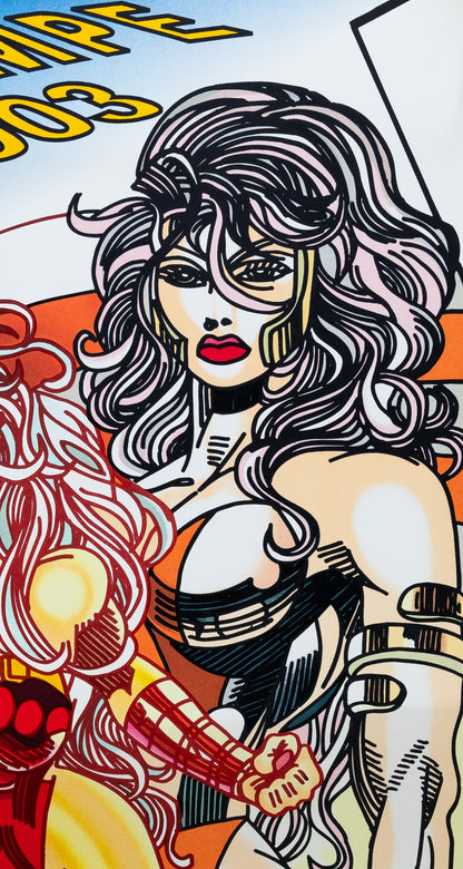 ERRO : Miss America - Lithographie originale signée