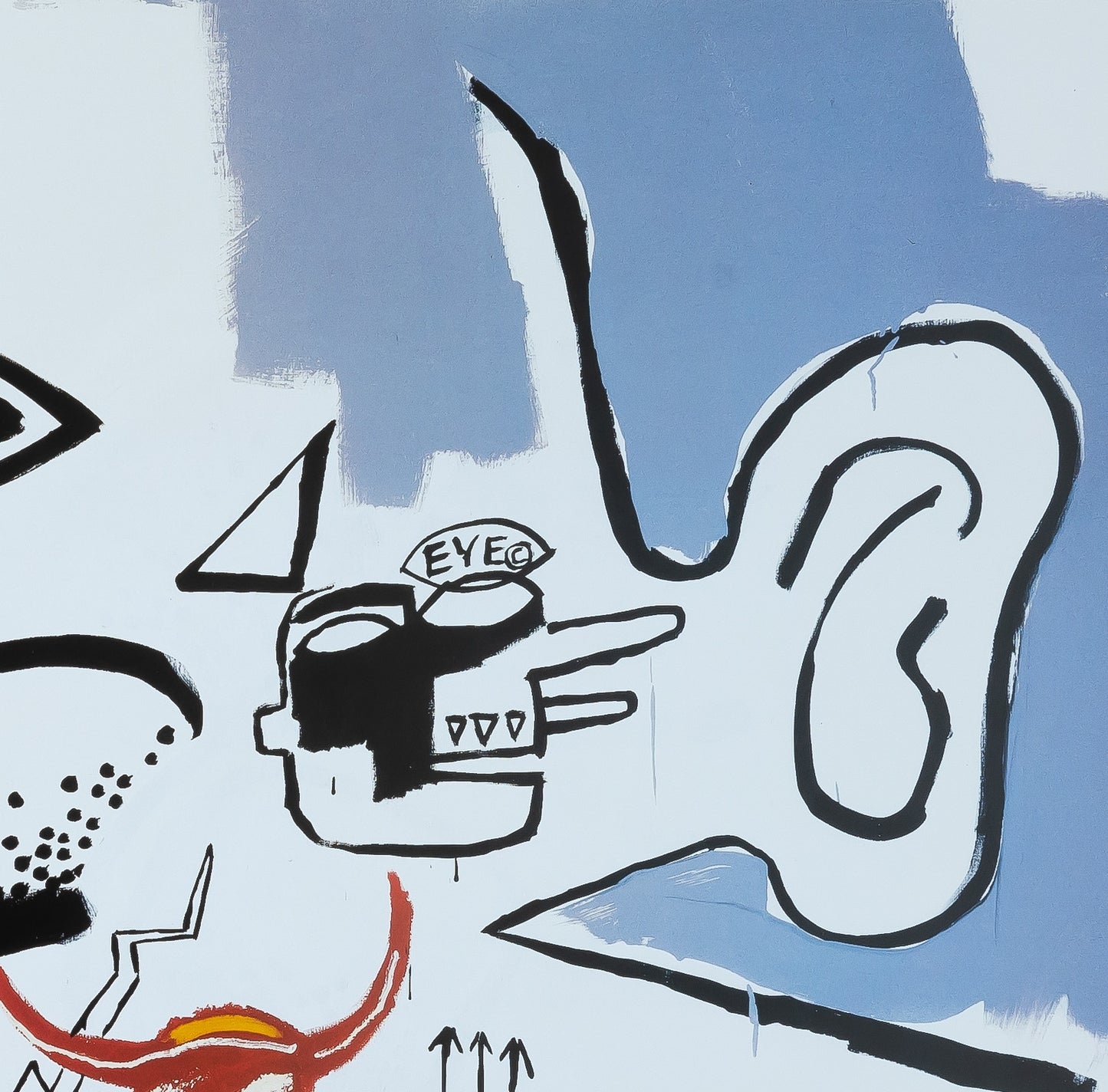 Andy WARHOL / Jean Michel BASQUIAT : F.... You - Affiche originale en couleurs