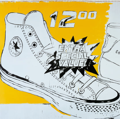 Andy WARHOL : Converse - Affiche originale en couleurs