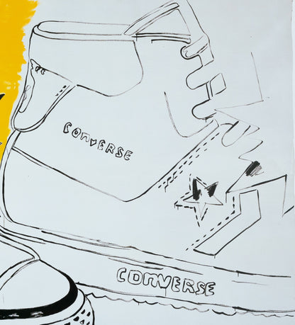 Andy WARHOL : Converse - Affiche originale en couleurs