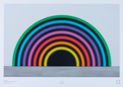 Ugo RONDINONE : Rainbow - Affiche originale