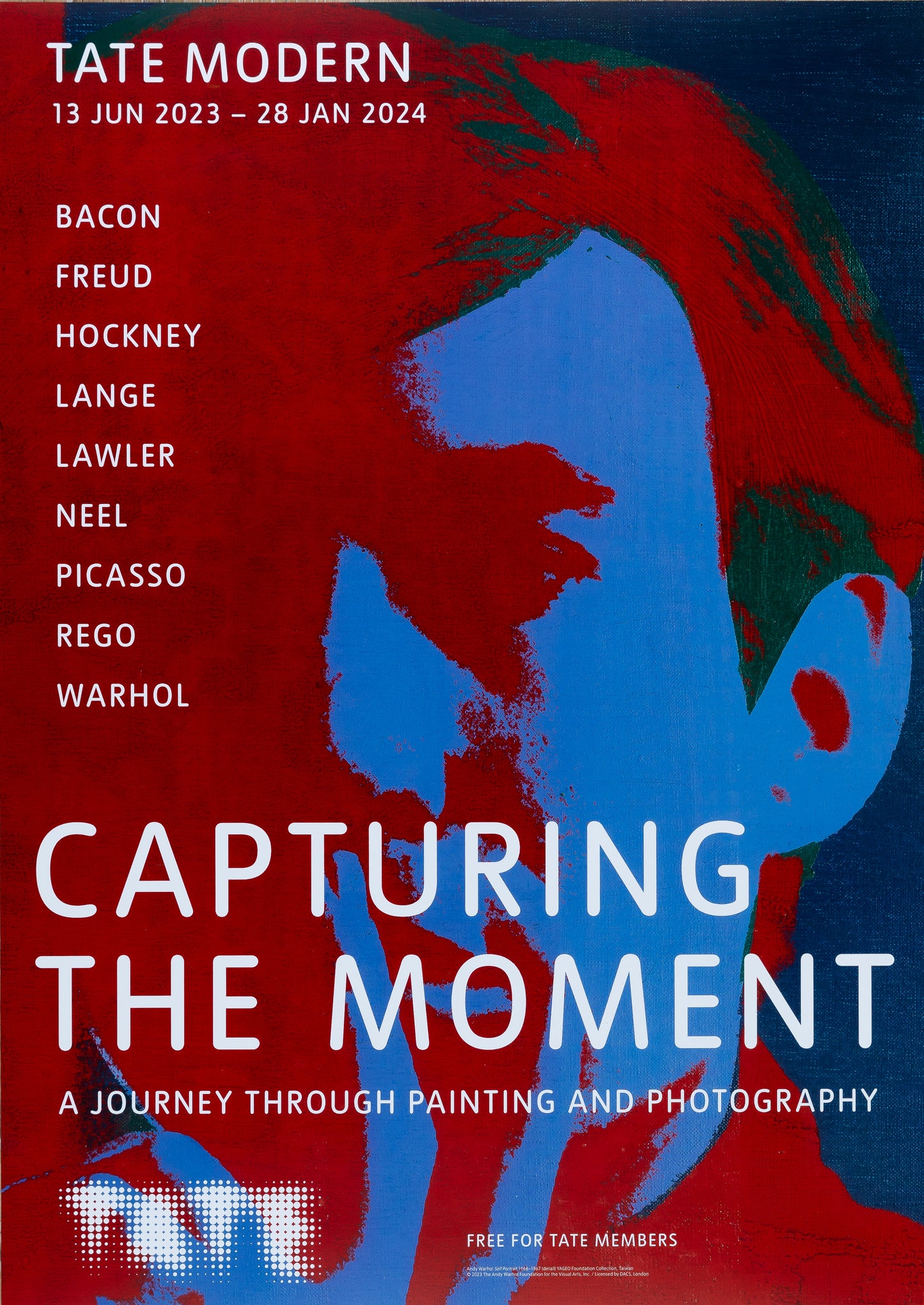 Andy WARHOL : Capturing the moment - Affiche originale