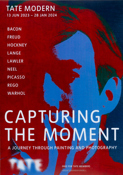 Andy WARHOL : Capturing the moment - Affiche originale
