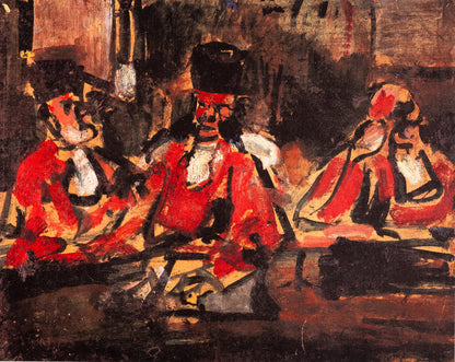Georges ROUAULT: Judges in Court - Lithograph