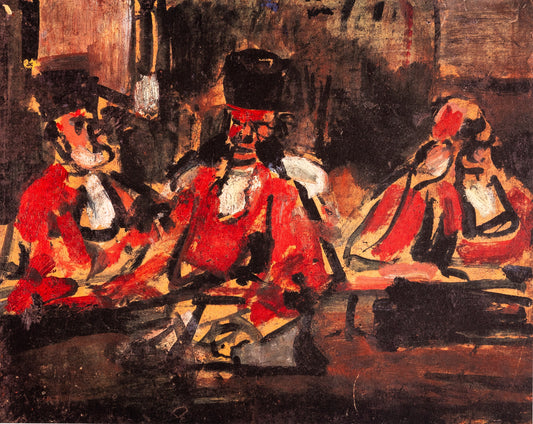 Georges ROUAULT : Juges au Tribunal - Lithographie