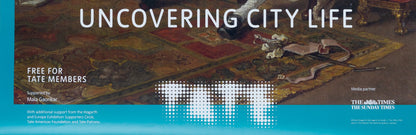 HOGARTH and Europe : Uncovering city life - Affiche en couleurs
