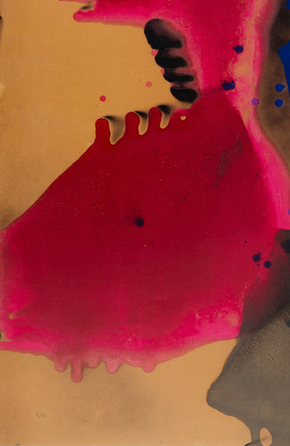 Yves KLEIN : Color Fired Painting - Affiche originale en couleurs
