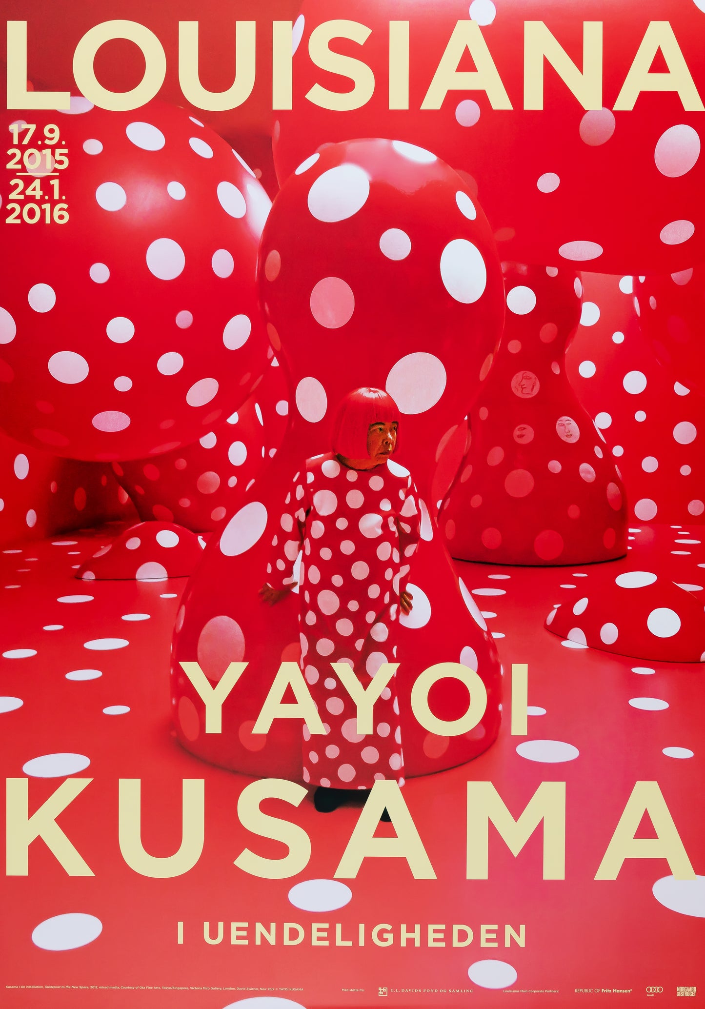 Yayoi KUSAMA : Guidepost to the new Space - Affiche originale
