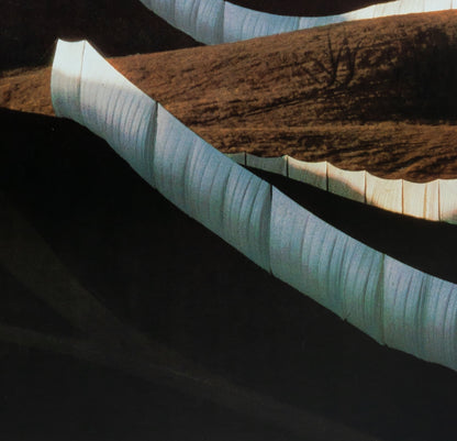 CHRISTO : Running Fence California - Affiche originale