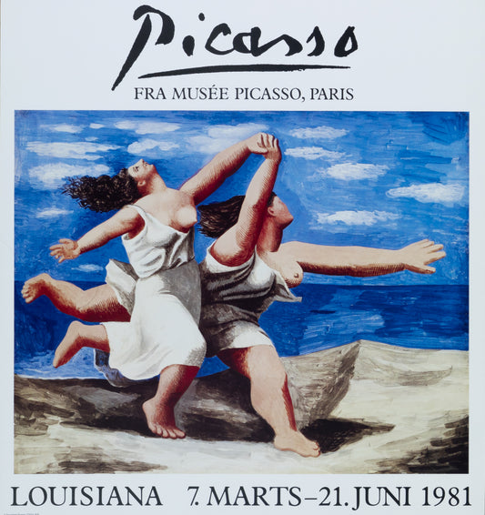 Pablo PICASSO : Deux femmes à la plage - Affiche originale
