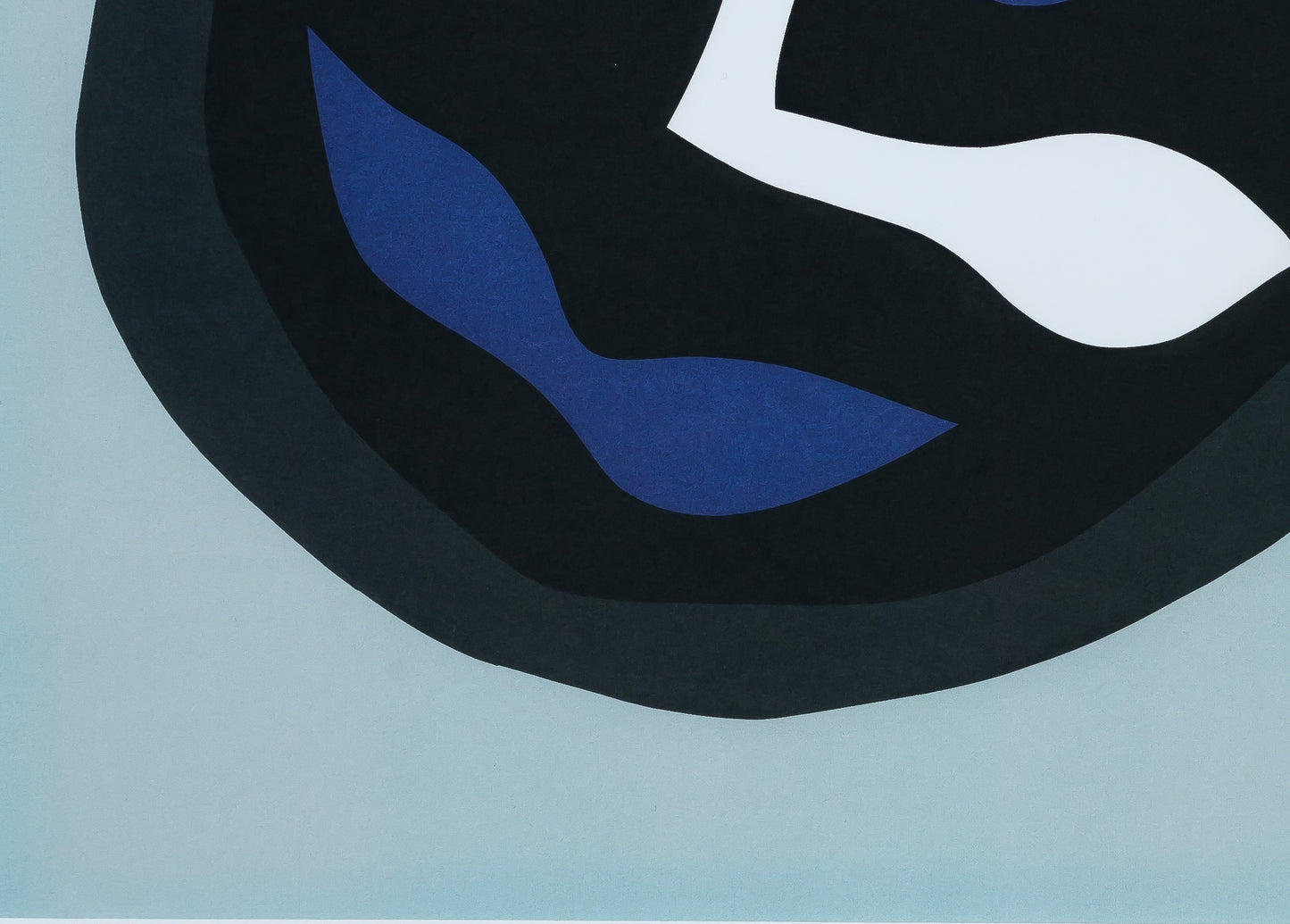 Jean ARP : Le sourire de l'horloge - Affiche originale