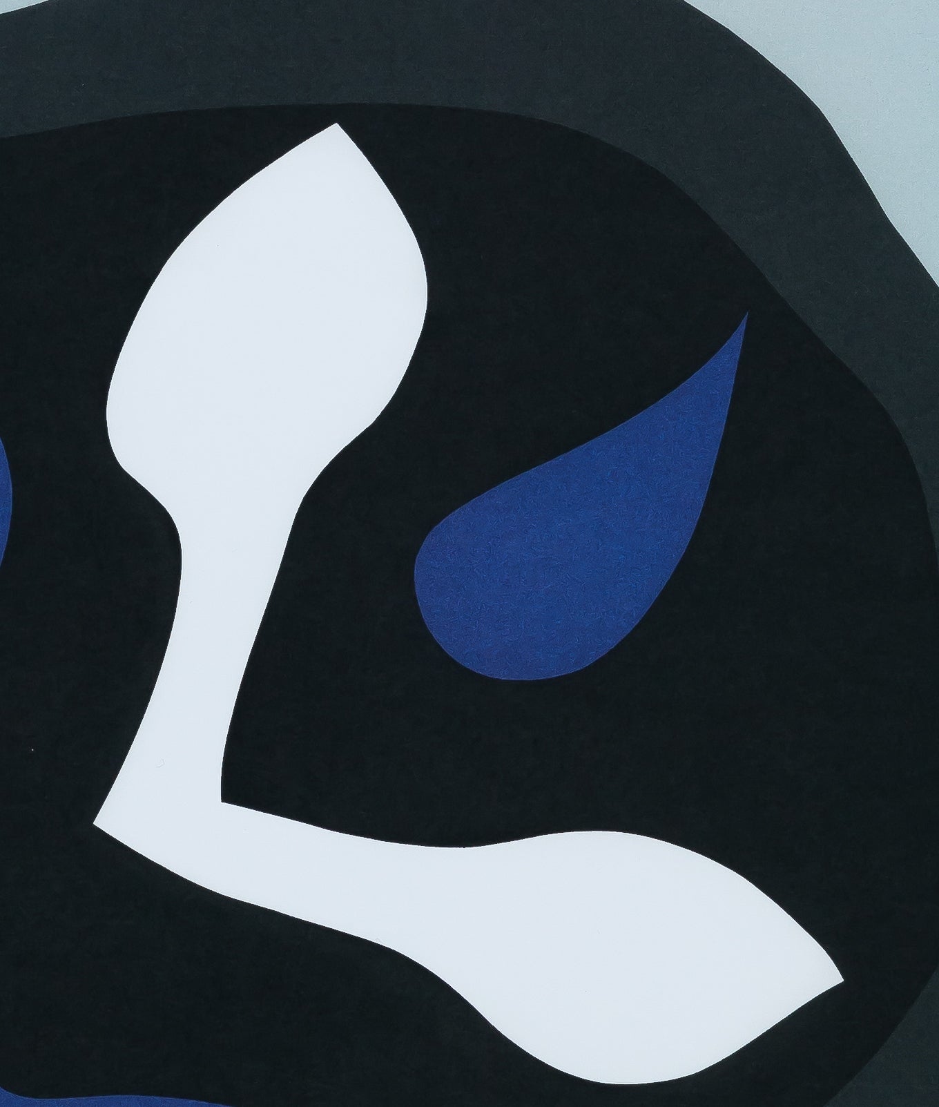Jean ARP : Le sourire de l'horloge - Affiche originale