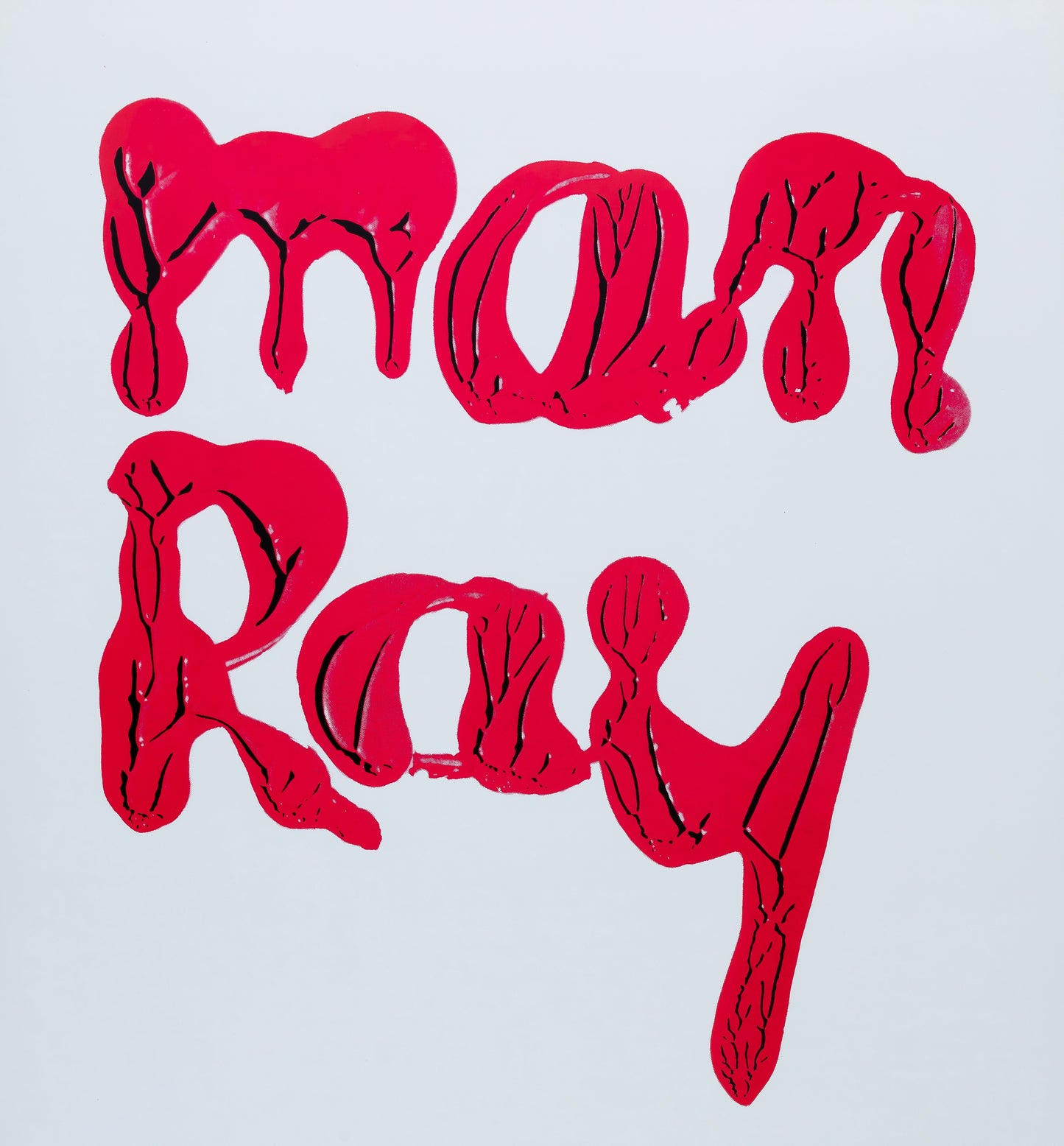 MAN RAY : Rétrospective - Affiche originale en couleurs