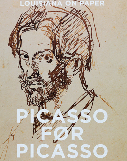 Pablo PICASSO : Autoportrait - Affiche originale en couleurs