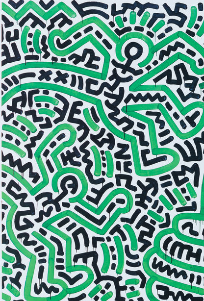 Keith HARING : Homo Decorans - Affiche originale