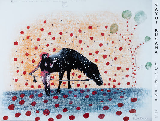 Yayoi KUSAMA : Self-Obliteration - Affiche originale signée