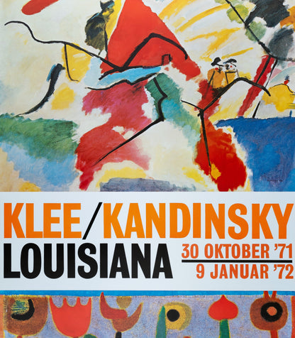 Paul KLEE et Vassily KANDINSKY : Klee et Kandinsky - Affiche originale