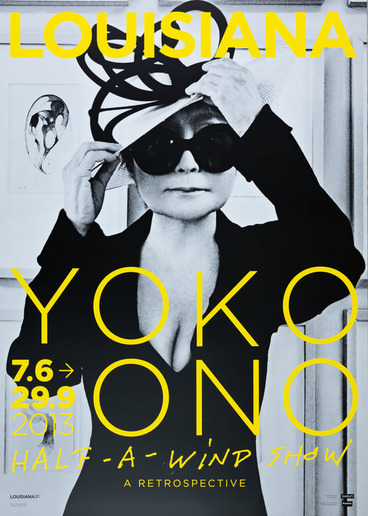 Yoko ONO : Half a wind Show - Affiche originale