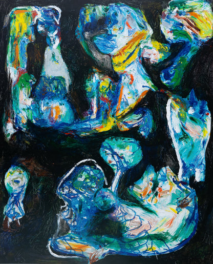Asger JORN : Vision Nocturne - Affiche originale