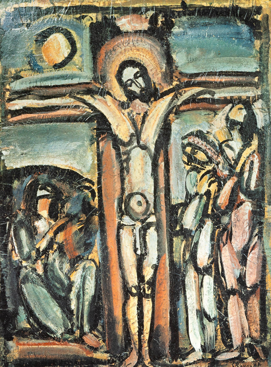 Georges ROUAULT : La Crucifixion du Christ - Lithographie signée