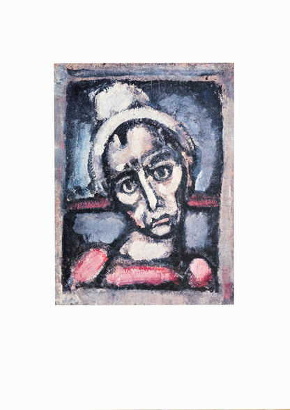 Georges ROUAULT : Le clown au Cirque - Lithographie