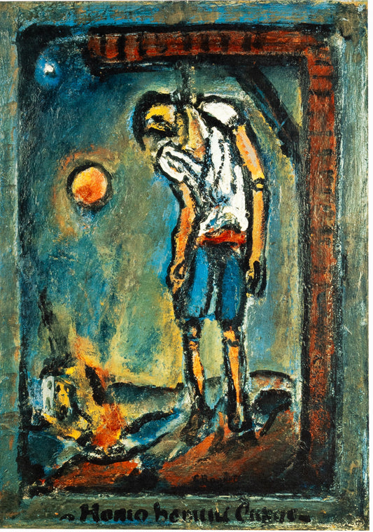 Georges ROUAULT : Le pendu - Lithographie
