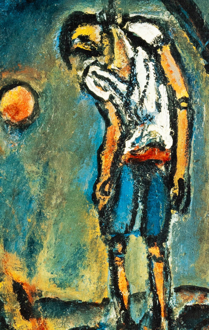 Georges ROUAULT : Le pendu - Lithographie