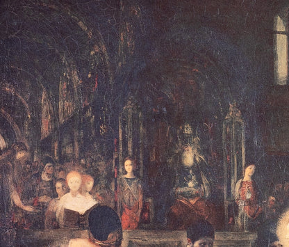 Georges ROUAULT: el Niño Jesús entre los Reyes Magos - Litografía
