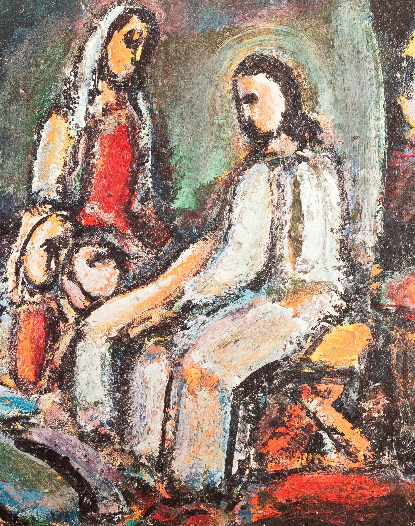 Georges ROUAULT: Jesus and Mary Magdalene - Lithograph