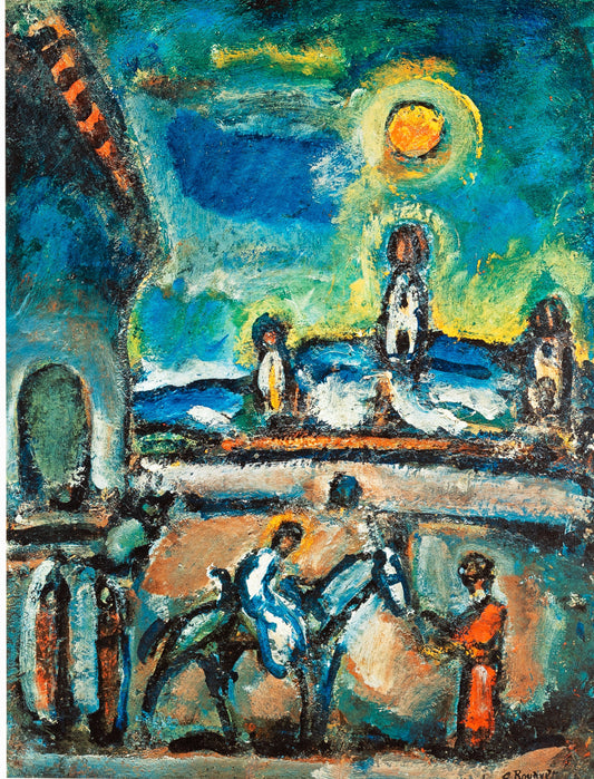 Georges ROUAULT : Fuite en Egypte - Lithographie signée
