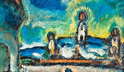Georges ROUAULT : Fuite en Egypte - Lithographie signée