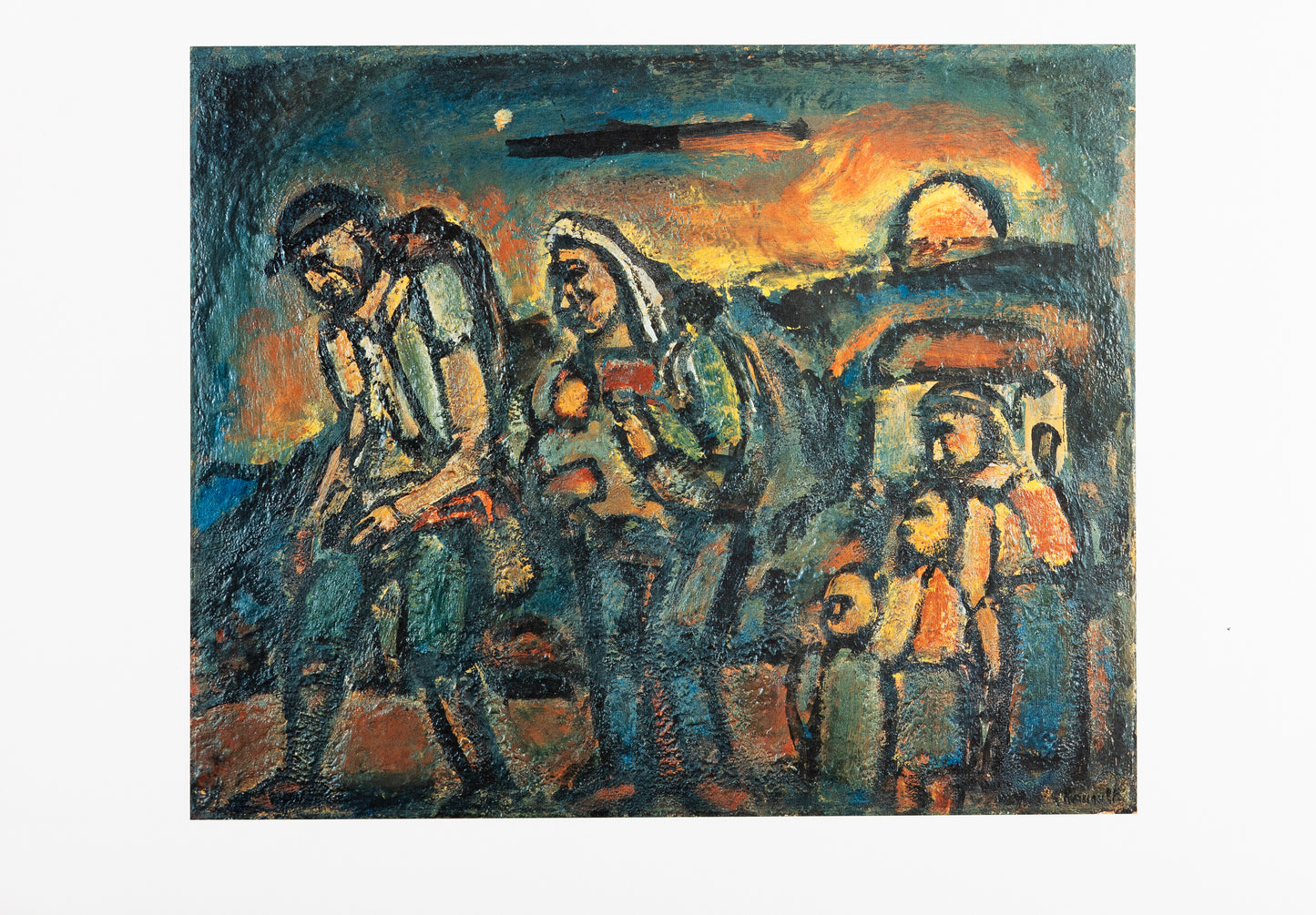 Georges ROUAULT: Exile - Signed lithograph
