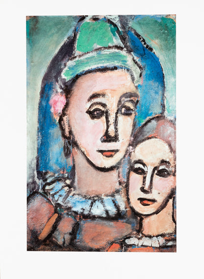 Georges ROUAULT: The two brothers - Lithograph