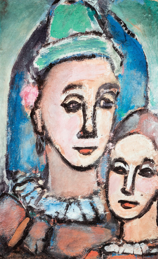 Georges ROUAULT: The two brothers - Lithograph