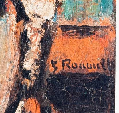 Georges ROUAULT: Pierrot the clown - Signed lithograph