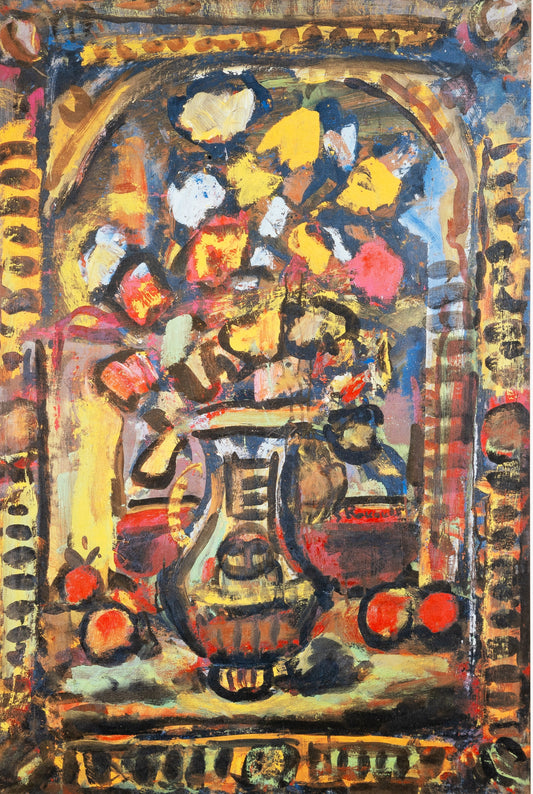 Georges ROUAULT: The bouquet of Tulips - Signed lithograph