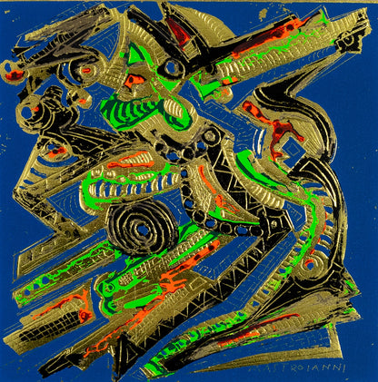Umberto MASTROIANNI : Arabesques - Lithographie signée