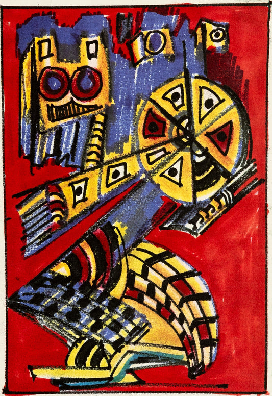 Umberto MASTROIANNI: Shooting Star, Lithograph