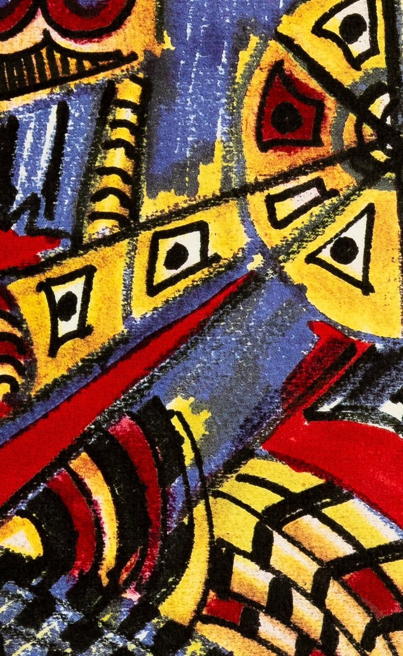 Umberto MASTROIANNI : Etoile filante - Lithographie