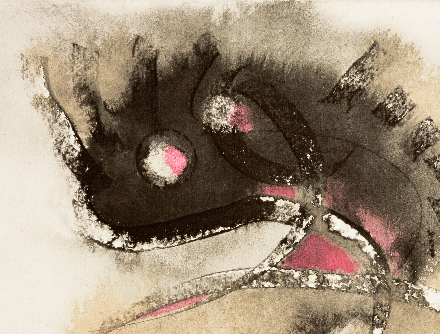 Umberto MASTROIANNI : Chimère nocturne - Lithographie signée