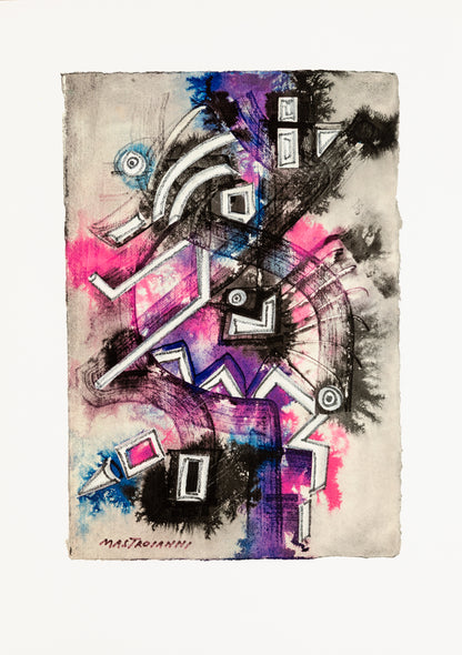 Umberto MASTROIANNI : Cassiopée - Lithographie signée