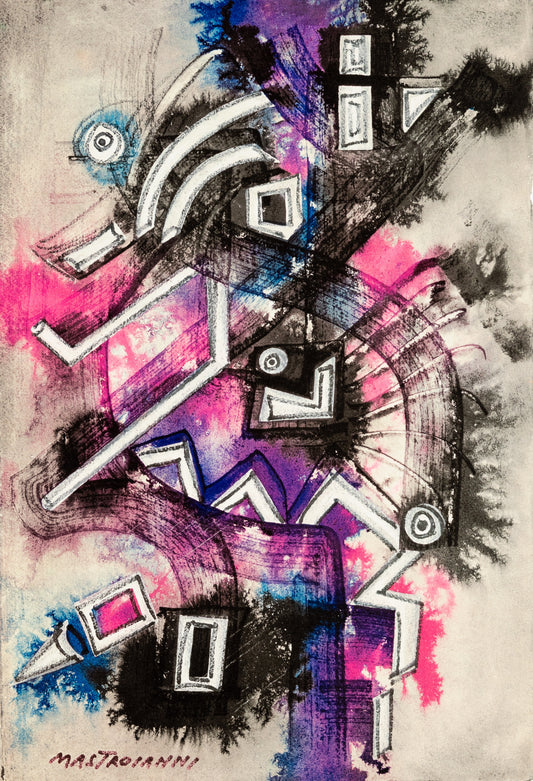 Umberto MASTROIANNI: Cassiopeia, Signed lithograph