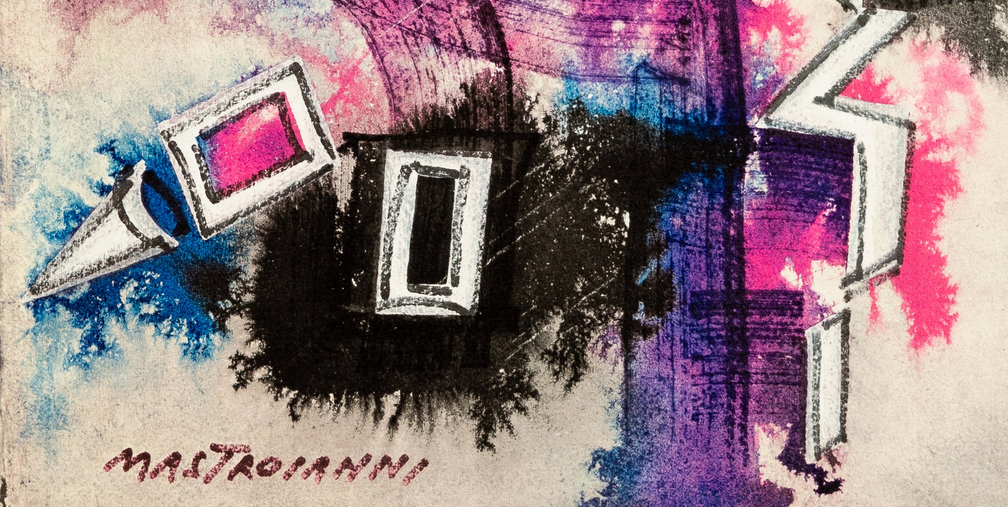 Umberto MASTROIANNI : Cassiopée - Lithographie signée