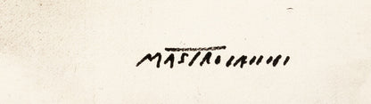 Umberto MASTROIANNI : La petite fable de Novalis - Lithographie signée