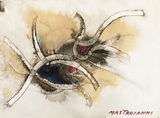 Umberto MASTROIANNI : Eurydice - Lithographie signée