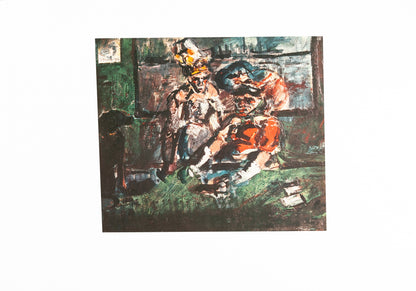 Georges ROUAULT: The ushers of the fairground circus - Signed lithograph