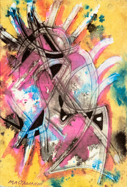 Umberto MASTROIANNI : Œdipe à Colone - Lithographie signée