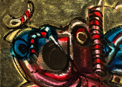 Umberto MASTROIANNI : La Passion - Lithographie signée
